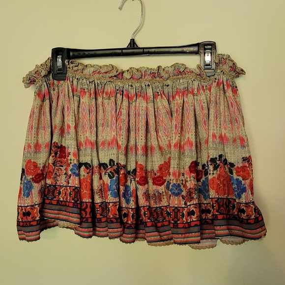 Bhanuni by Jyoti Anthropologie Villa Midi Top XS - Picture 3 of 4